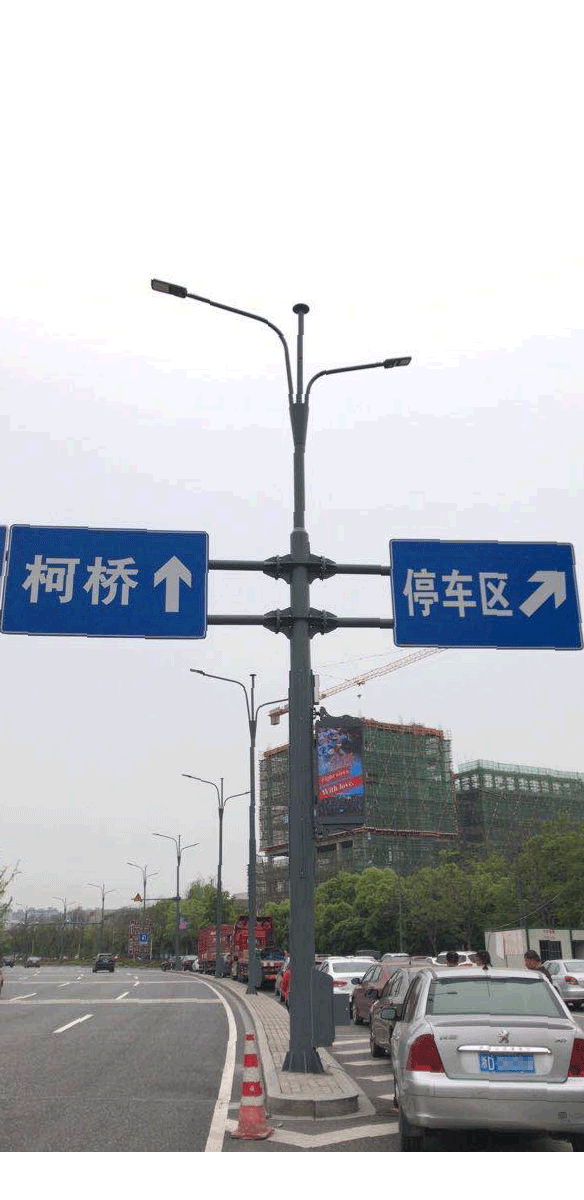 智慧灯杆案例-浙江绍兴柯桥市政道路