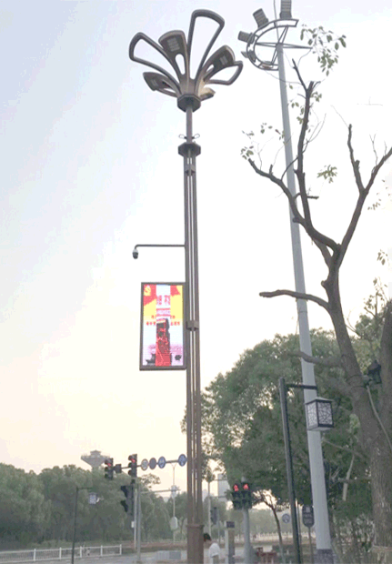 智慧灯杆案例-浙江嘉兴旅游景区项目